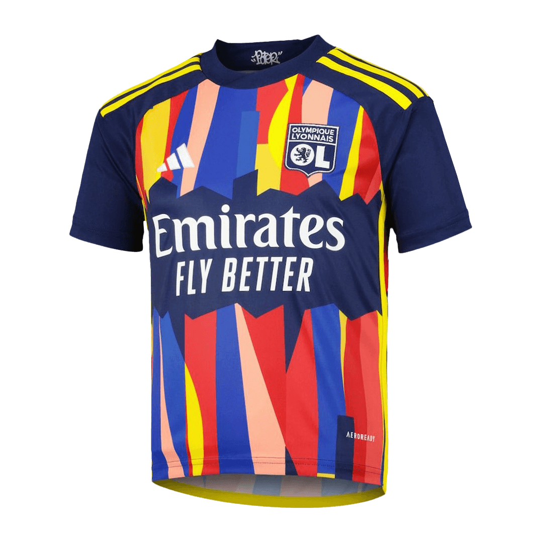 09461342c7dc6d6bda20191720667b1a.png Olympique Lyonnais Third Away Soccer Jersey 2023/24 - Image 1