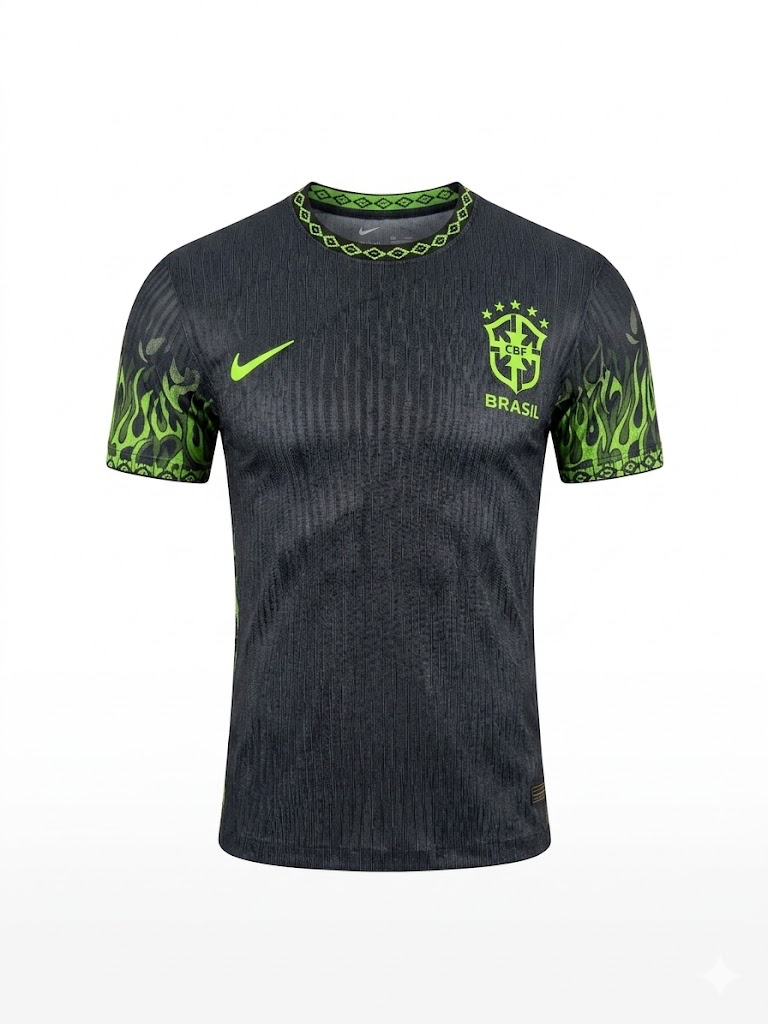 16475beeb6366570fced4207c9142e46 Brazil 25/26 Special Edition Jersey - Peacock Green - Image 1