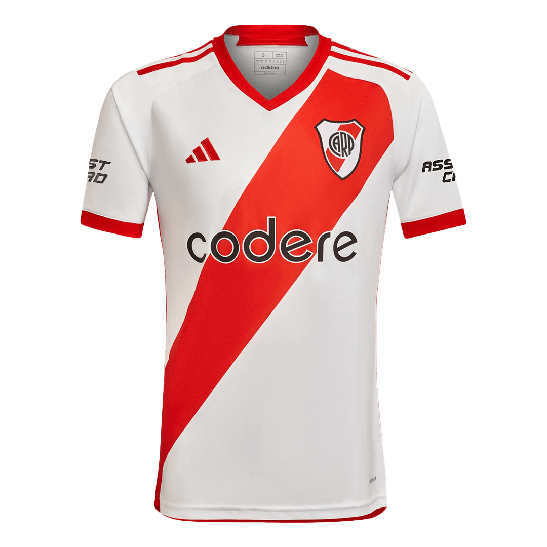 207716b285d6d73959d190d916128106.png River Plate Home Soccer Jersey 2023/24 - Image 1