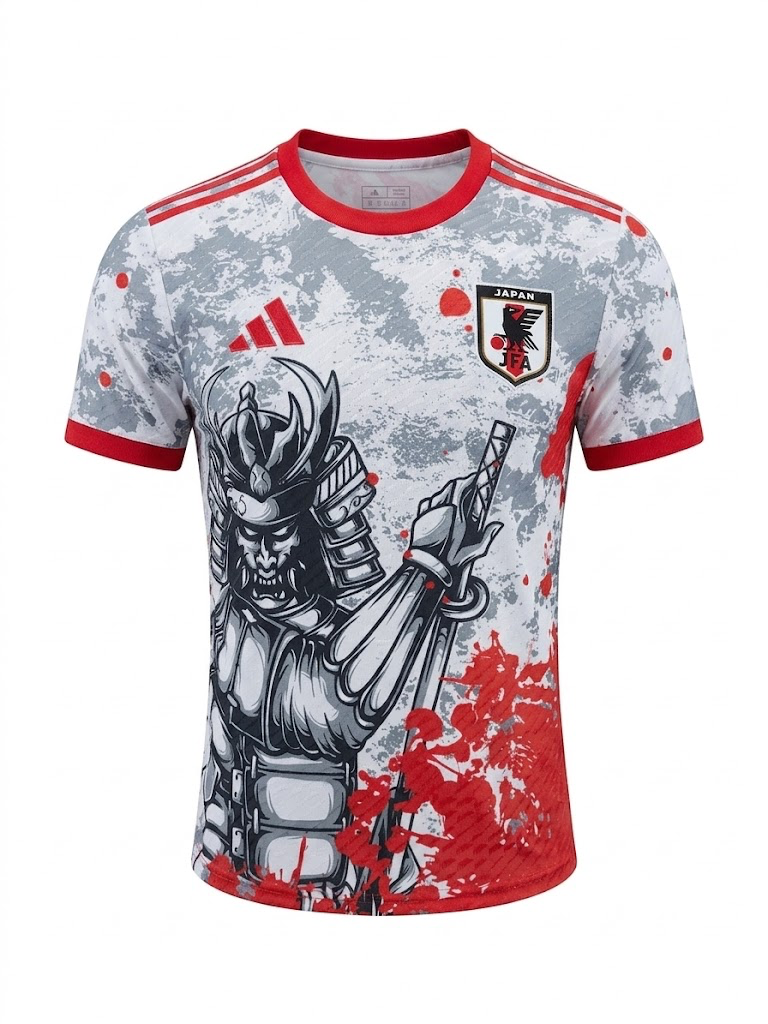 2fb9164fd6328eb07a9ea6bbf1ebcadc 25/26 Japan Special Edition Black Samurai White Red - Image 1