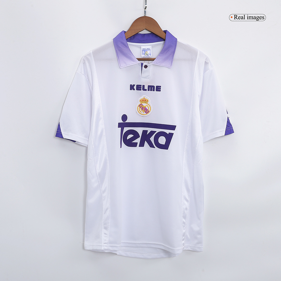 3ed3aa049262e3cf0fd1ef5c754a4e7f.jpg Vintage Soccer Jersey Real Madrid Away 1997/98 - Image 1
