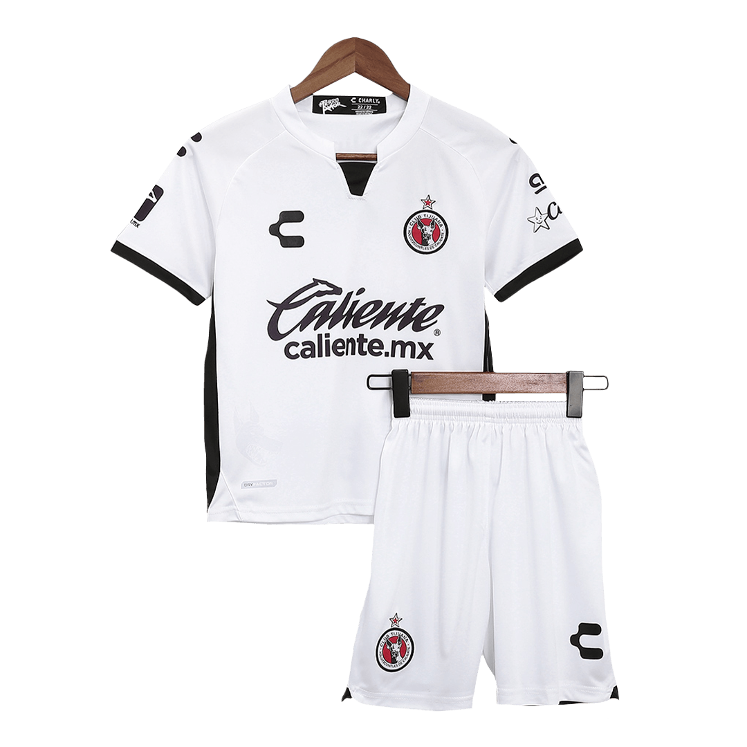 4c980ddde7495490c6844fd9d5bcc5e5.png Club Tijuana Away Kids Jerseys Kit 2022/23 - Image 1