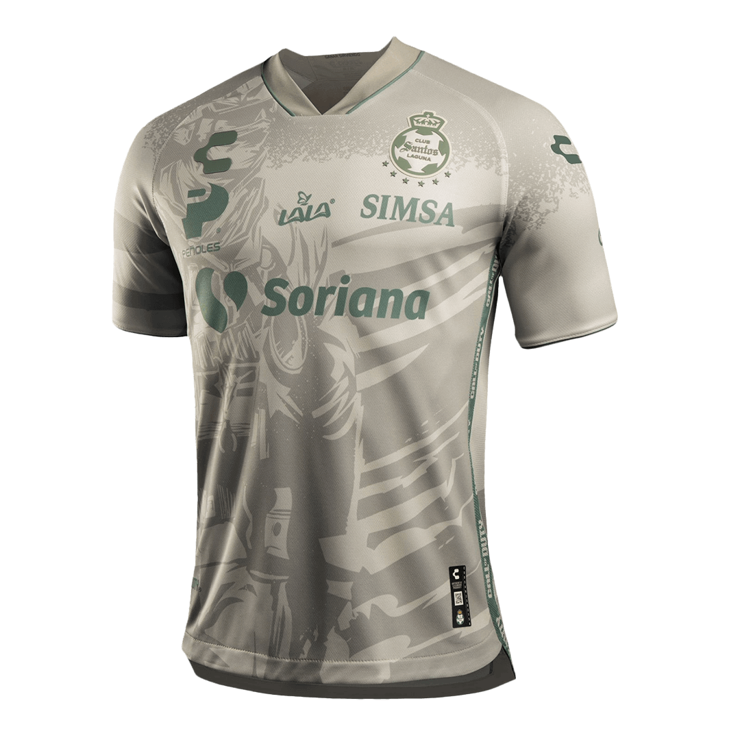 51c977d863e9e5bb7125421a78972fa6.png Santos Laguna X Call Of Duty Third Away Soccer Jersey 2023/24 - Image 1