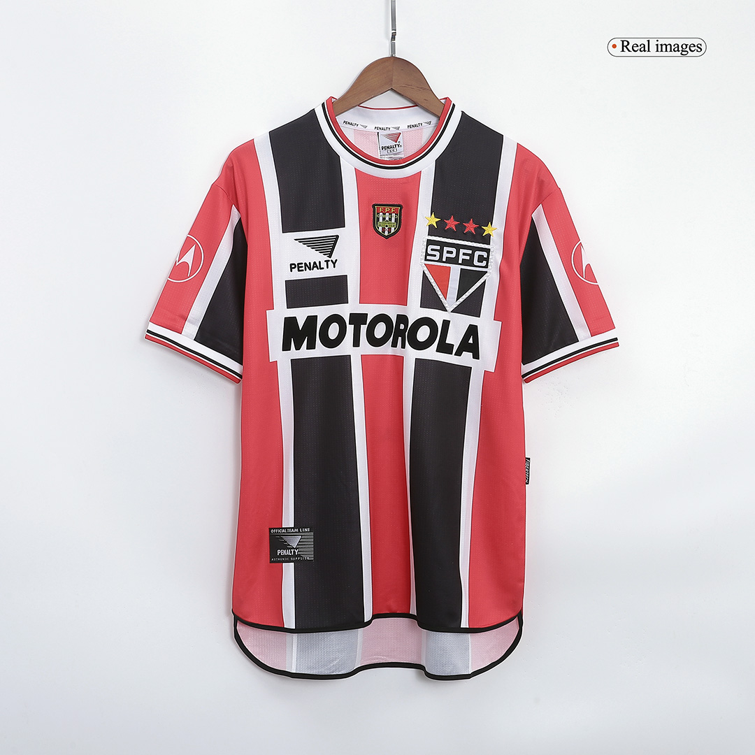 5efdafe882e6e4c94ece600674815a74.jpg Retro Sao Paulo FC Away Jersey 1993 - Image 1