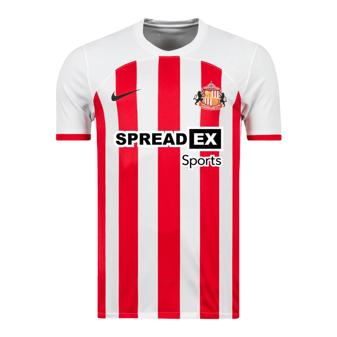 61ad731541b523070712d30d72849147.png Sunderland AFC Home Soccer Jersey 2023/24 - Image 1