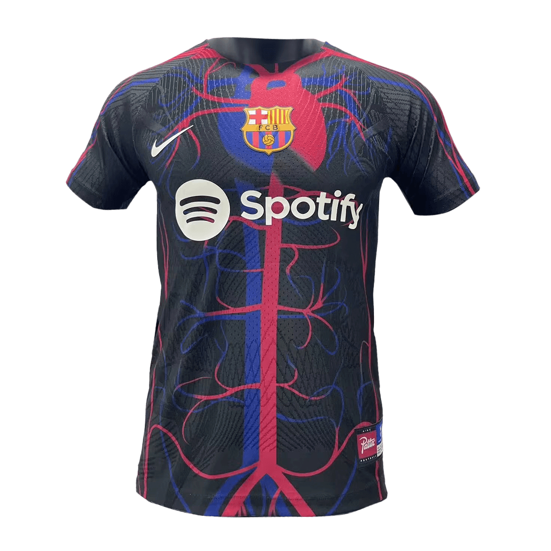 65f069f5f61b9acb74ecc7f7b085471d.png Barcelona x Patta Pre-Match Authentic Soccer Jersey 2023/24 - Image 1