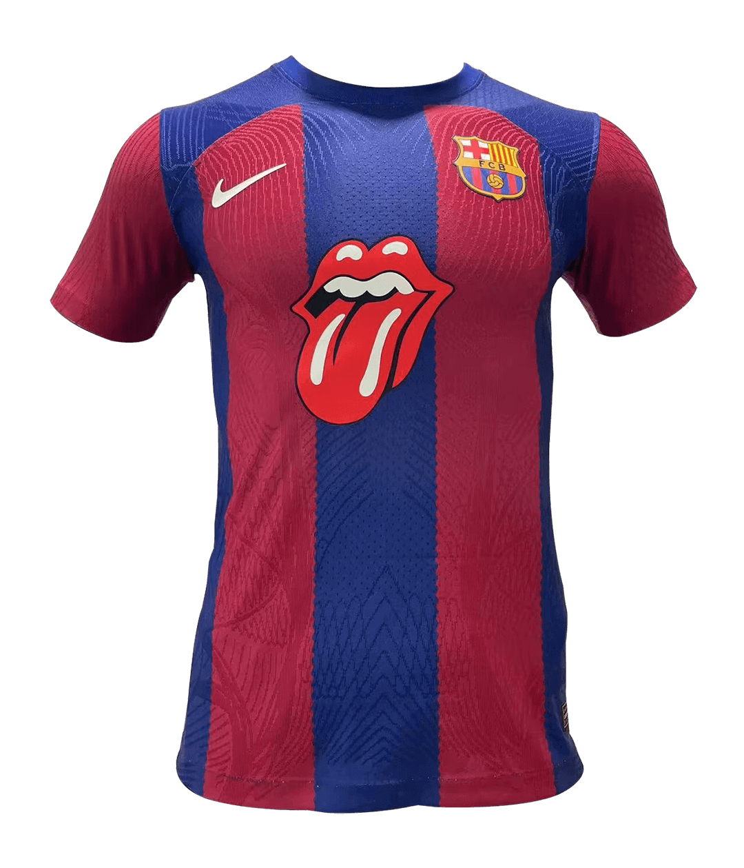 680584774cfa93fdcd833e077978c6a3.png Barcelona x Rolling Stones Authentic Soccer Jersey 2023/24 - Image 1