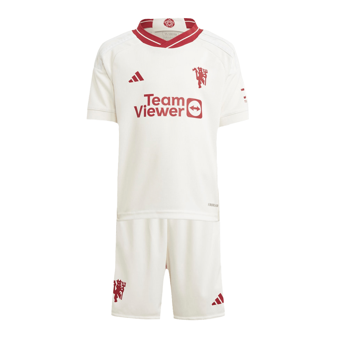 747aa7fb904c924342ce2bc2eb777974.png Manchester United Third Away Kids Soccer Jerseys Kit 2023/24 - Image 1