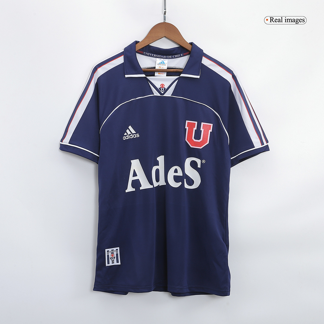 7796fe9eea06fcf7685079a6682fe365.jpg Vintage Soccer Jersey Club Universidad de Chile Home 2000/01 - Image 1