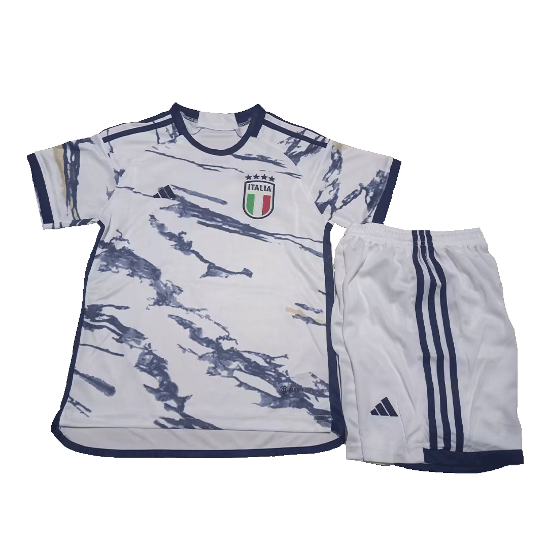 8179bf4c2937af9835b021c75716ed0d.png Italy Away Kids Jerseys Kit 2023/24 - Image 1