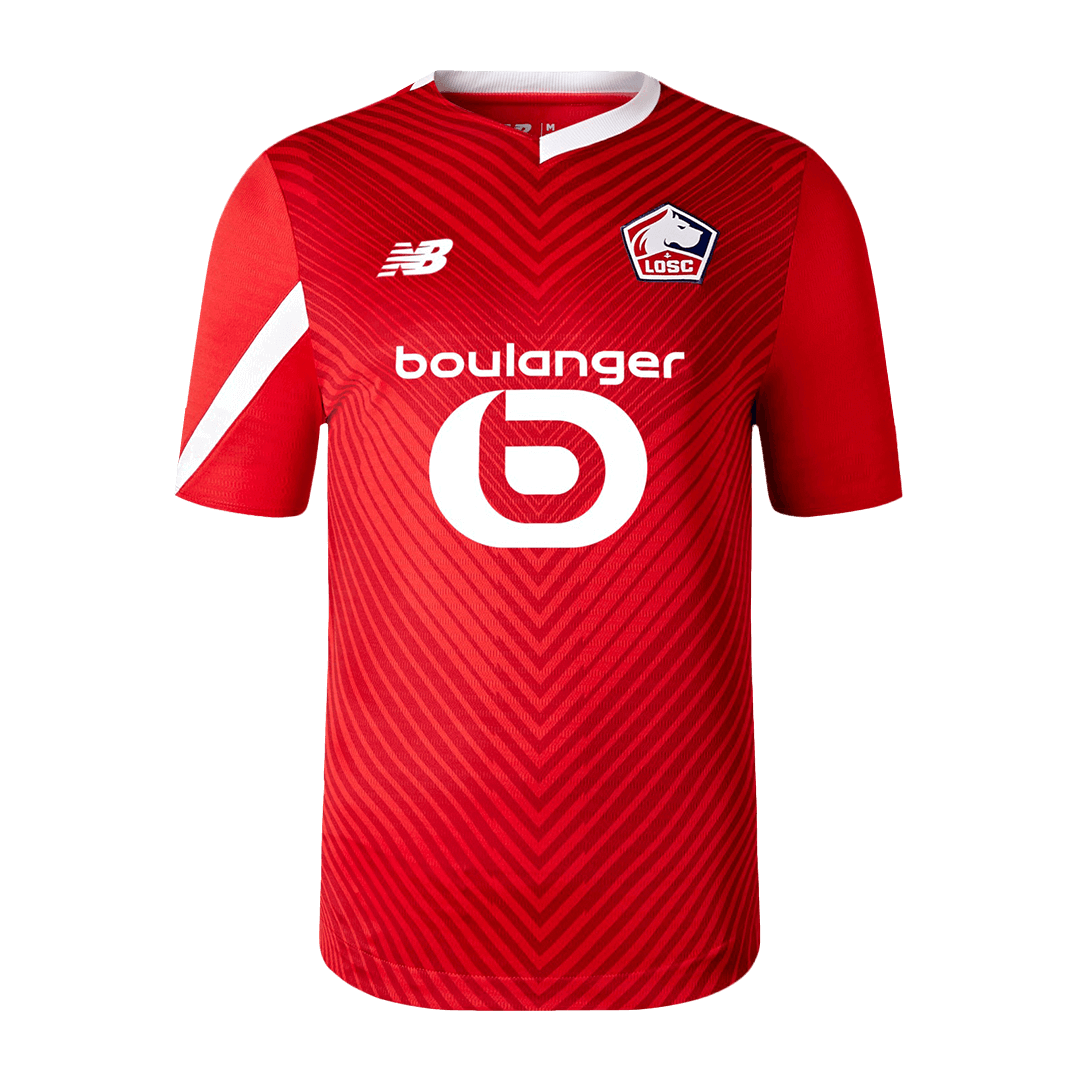 82682cfb25bf653d4ffe23526b9faecf.png Lille OSC Home Soccer Jersey 2023/24 - Image 1