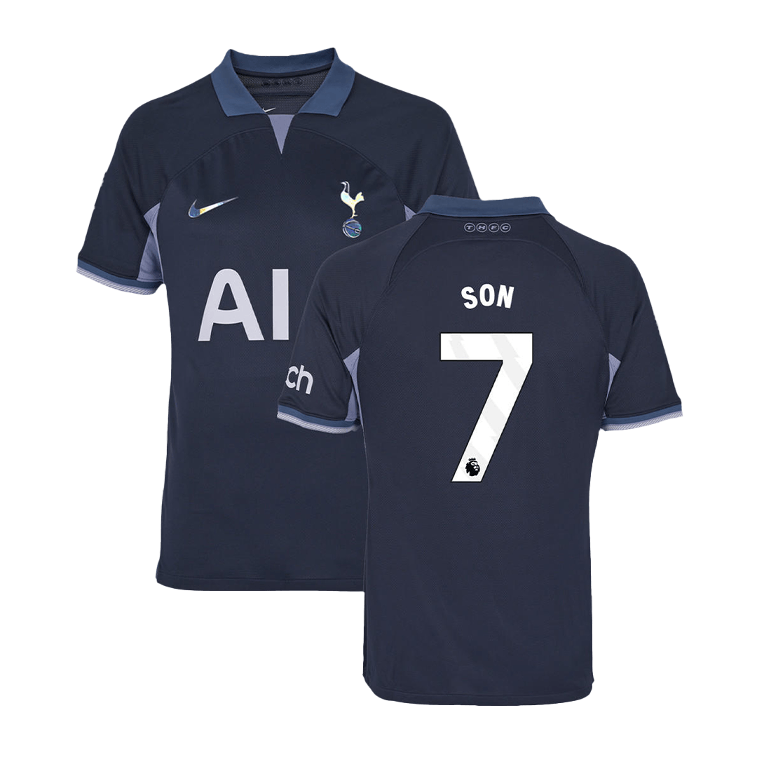 9c98a3a7dc83ebdb7efb3b72352dde17.png SON #7 Tottenham Hotspur Away Jersey 2023/24 - Image 1