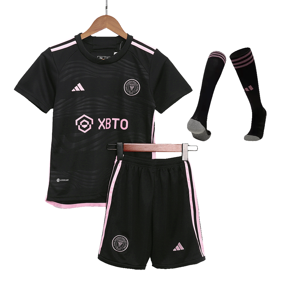 ba9f67e095a66fcf6e3730dffff051e4.png Inter Miami CF Away Kids Jerseys Full Kit 2023/24 - Image 1