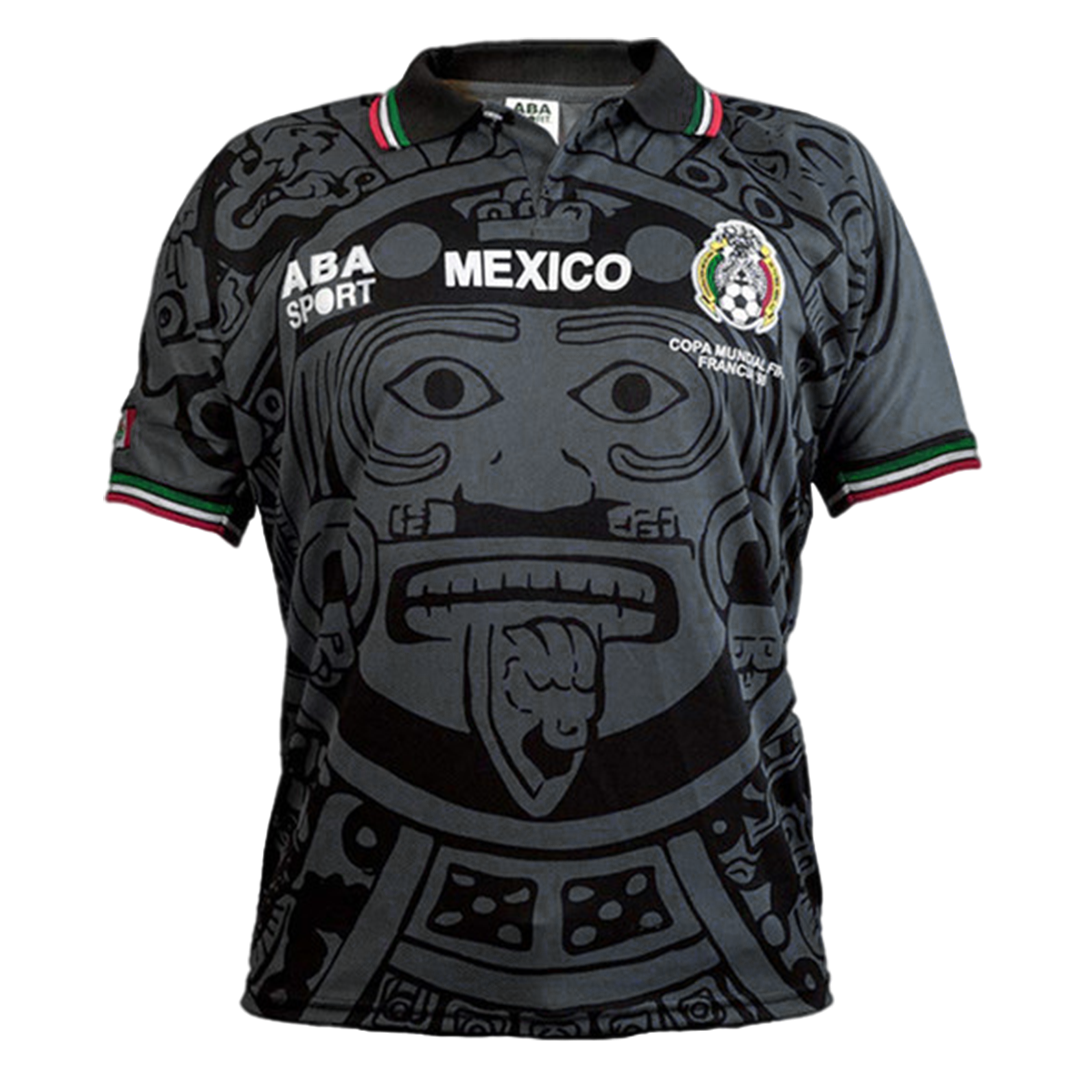 cfde1c0aeee620ea068569800bf5859b.png Retro Mexico Special Jersey 1998 - Image 1