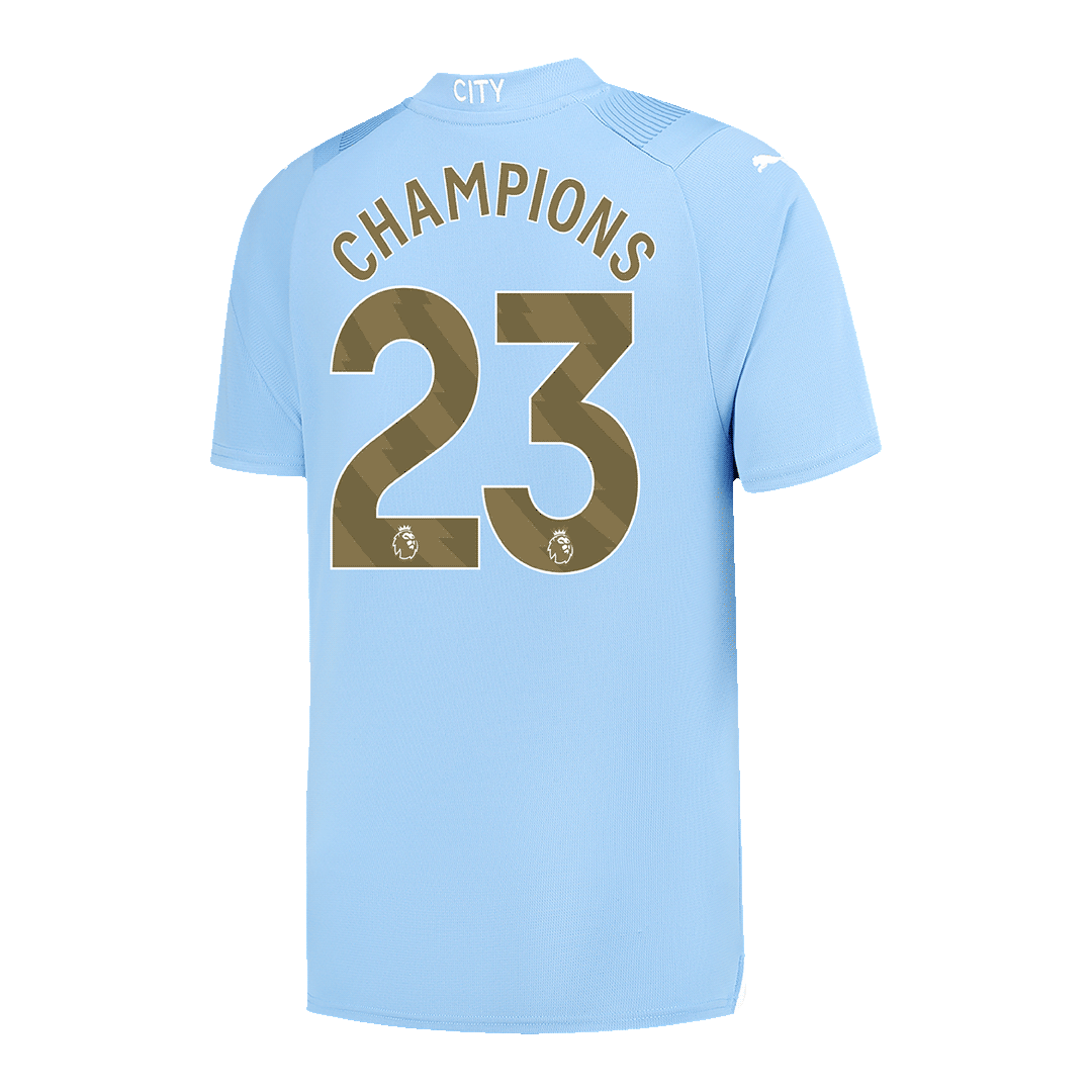e76999c0b4bee7e4e9f286bc56f54d97.png CHAMPIONS #23 Manchester City Home Authentic Jersey 2023/24 - Image 1