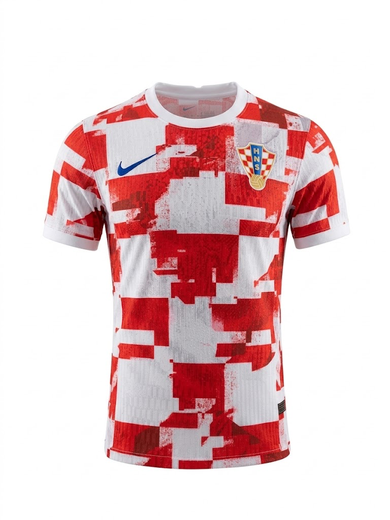 ef8b28f6f92bc1bd1894a79bfa286213 Croatia 26-27 Home Jersey - "Balkan Spirit" - Image 1