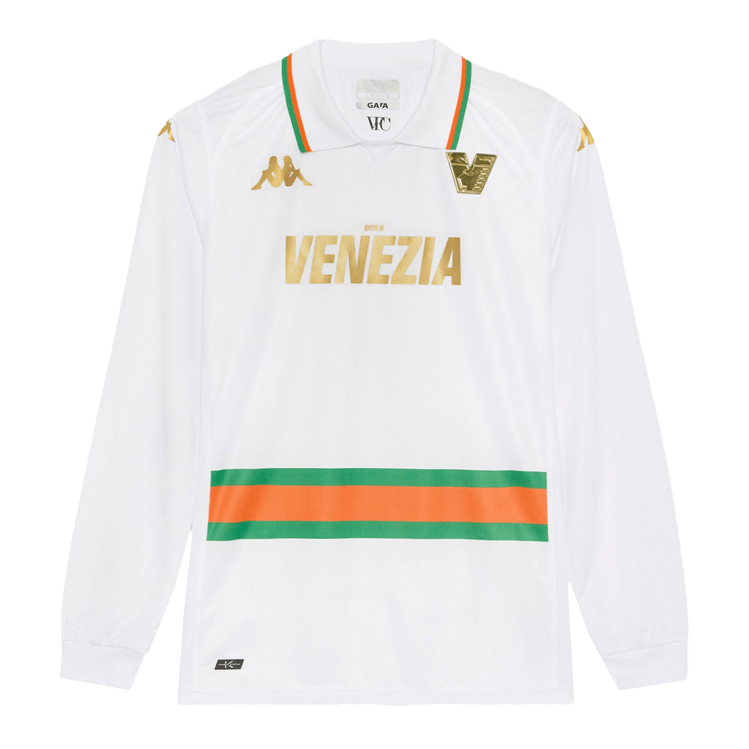 f17e453943f6f5b81f87794c7517c307.png Venezia FC Away Long Sleeve Soccer Jersey 2023/24 - Image 1