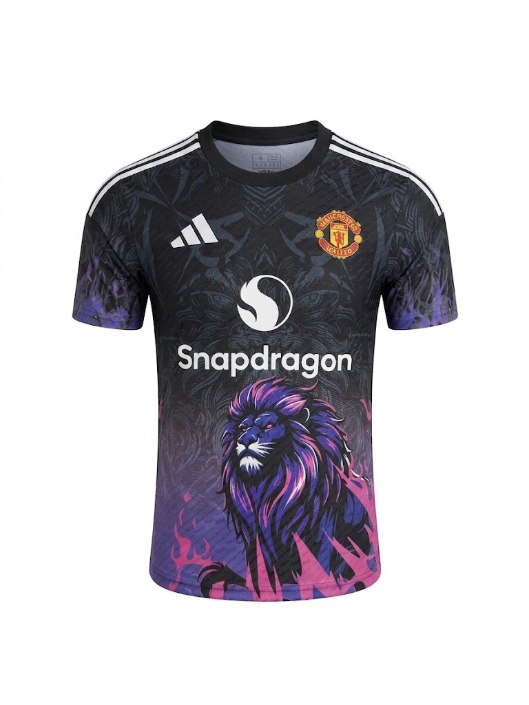 89d5bb579ca7791d8e2be1c75f41ae15 Man United Player version Lion jersey 2024/25 - Image 1